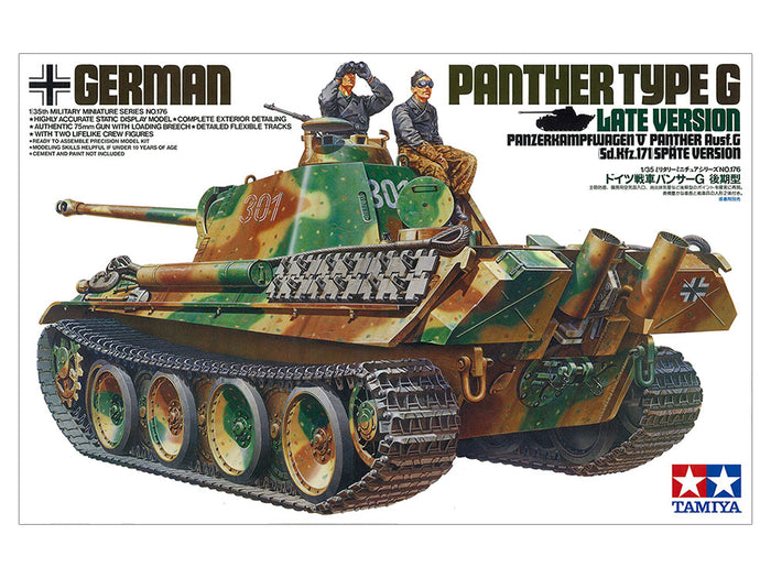 Tamiya - 1/35 German Panther G/Late Version