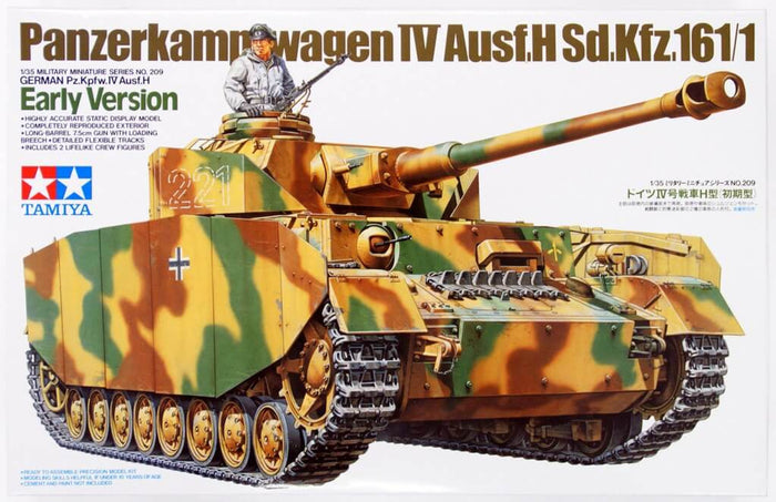 Tamiya - 1/35 German Pz.Kpfw.IV Ausf.H Early Version