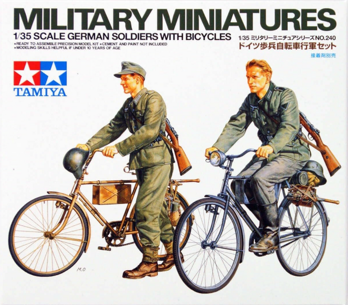 Tamiya - 1/35 German Soldiers w/ Bicycles