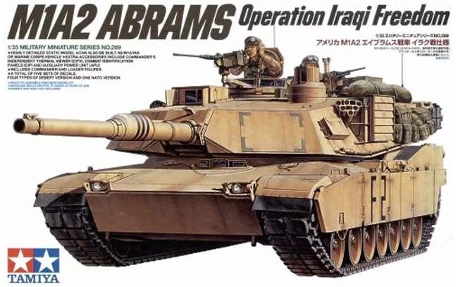 Tamiya - 1/35 M1A2 Abrams 120mm (Operation Iraqi Freedom)