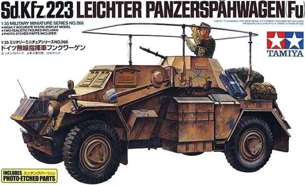 Tamiya - 1/35 Sd.Kfz.223 Leichter Panzerspahwagen(Fu)(inc.Photo-Etch)