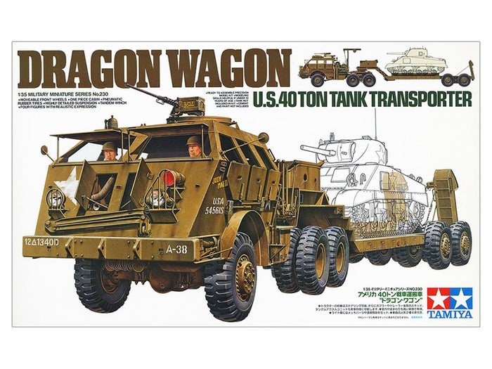 Tamiya - 1/35 US 40T Tank Transporter Dragon Wagon