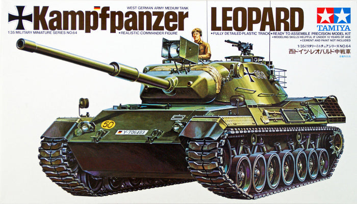 Tamiya - 1/35 West German Leopard Tank