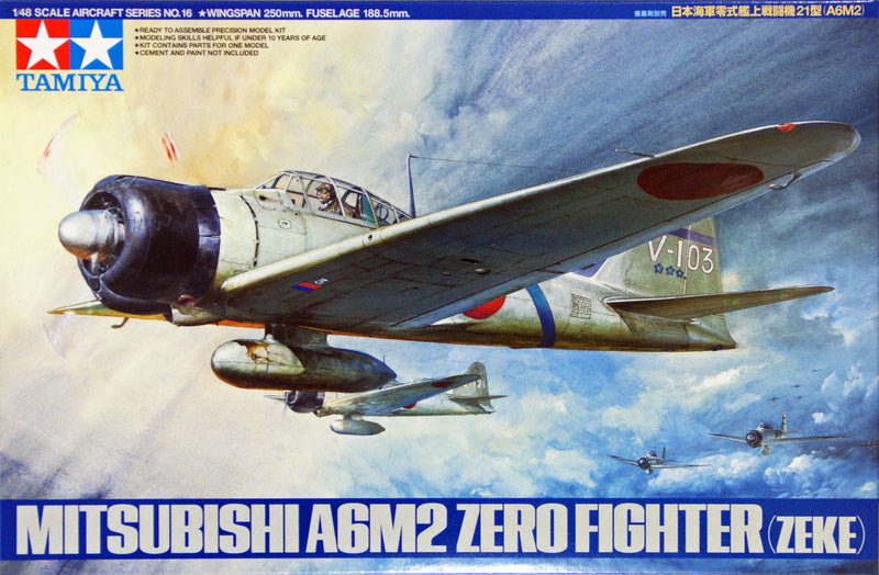 Tamiya - 1/48 A6M2 Type 21 Zero Fighter – Jix Hobbies