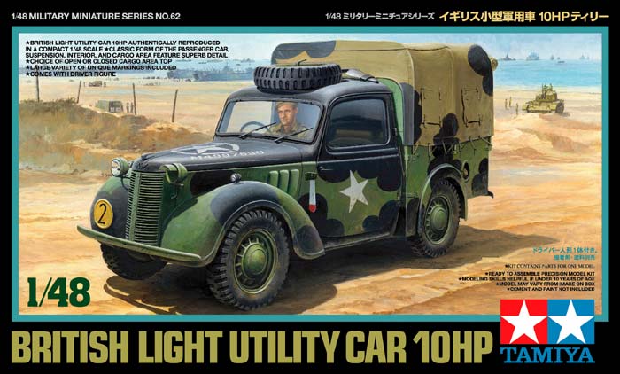 Tamiya - 1/48 British L Utility Car 10hp