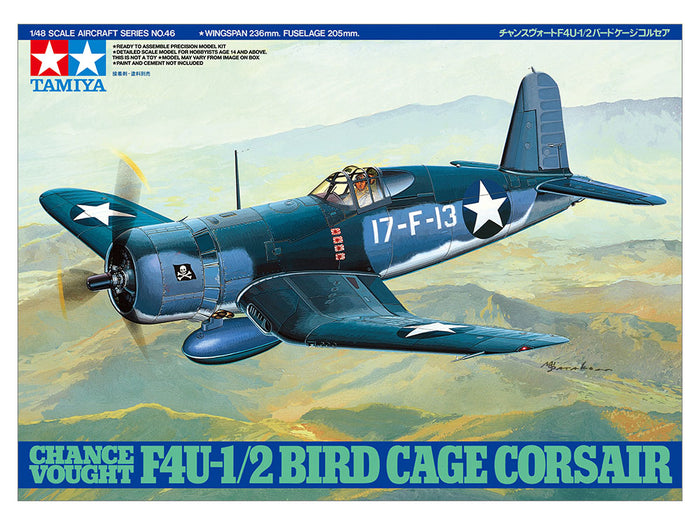 Tamiya - 1/48 C.V.F4U-1/2 Bird Cage Corsair