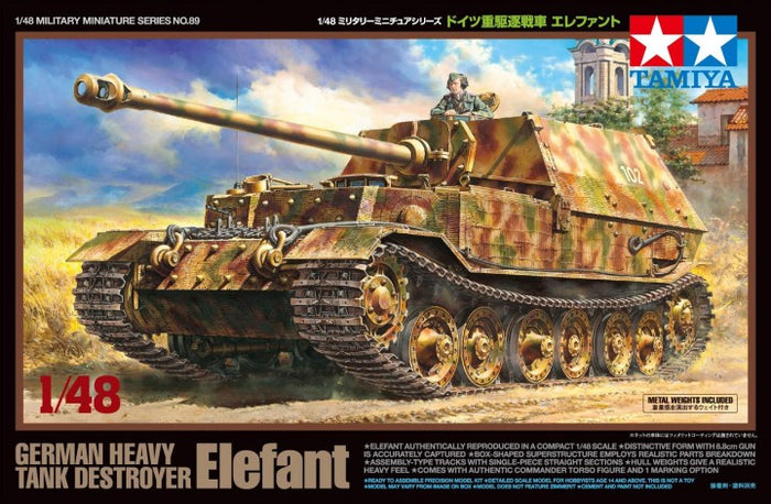 Tamiya - 1/48 Elefant - Heavy Tank Destroyer