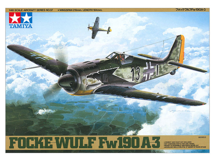 Tamiya - 1/48 Focke-Wulf Fw190 A-3