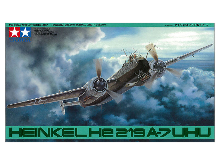 Tamiya - 1/48 Heinkel He 219 Uhu