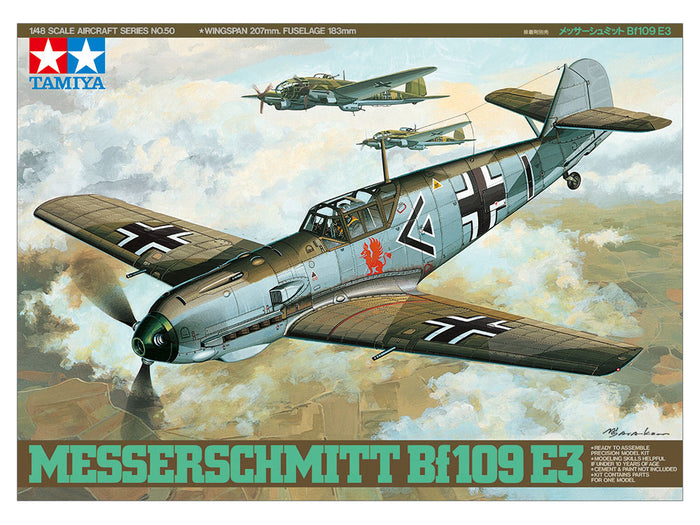 Tamiya - 1/48 Messerschmitt Bf109 E-3
