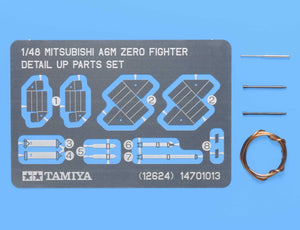Tamiya - 1/48 Mitsubishi A6M Zero -Detail Parts (incl.Photo-etch & Barrel)