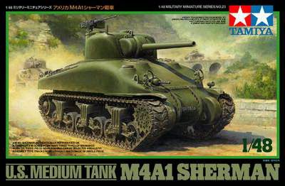 Tamiya - 1/48 U.S. M4A1 Sherman