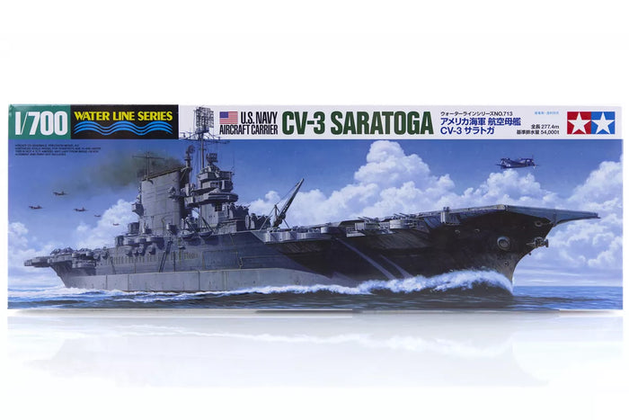 Tamiya - 1/700 CV-3 Saratoga U.S Navy Aircraft Carrier