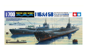 Box of the Tamiya - 1/700 Submarine I-16 & 1-58