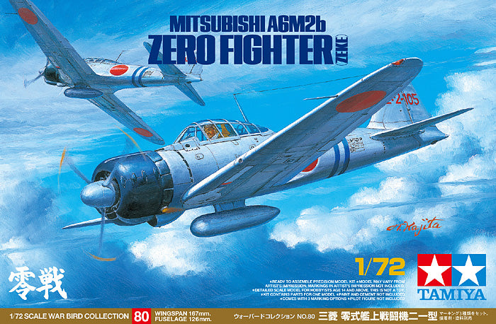 Tamiya - 1/72 A6M2b Zero (Zeke)