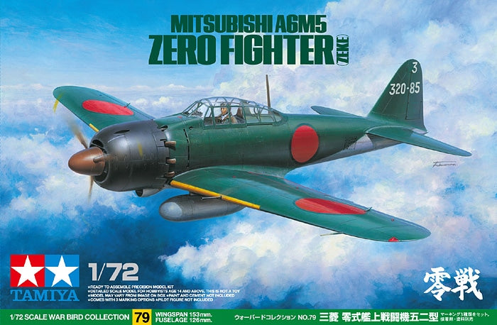 Tamiya - 1/72 A6M5 Zero (Zeke)