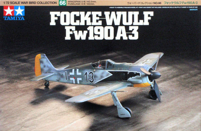 Tamiya - 1/72 Focke-Wulf 190 A-3