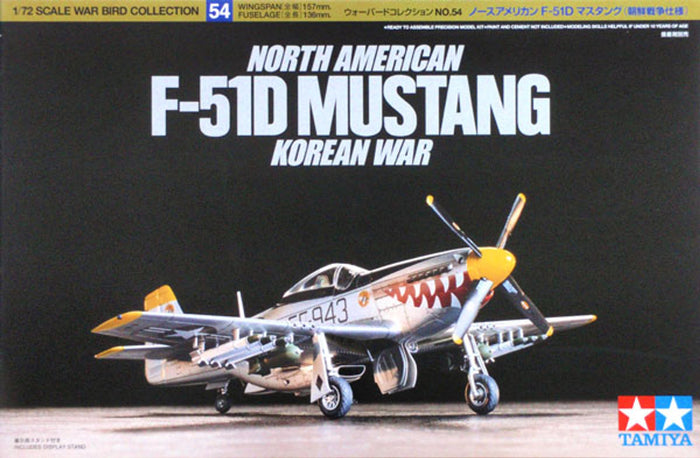 Tamiya - 1/72 North American F-51D Mustang