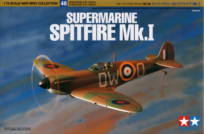 Tamiya - 1/72 Supermarine Spitfire Mk.1