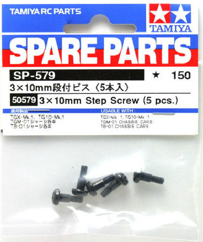 Tamiya - 3x10mm Step Screw 5pcs