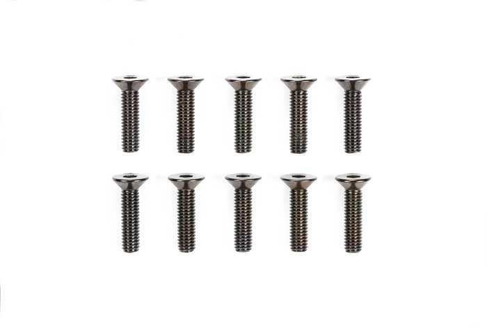 Tamiya - 3x12mm Steel Countersunk Hex Head Screws (10)