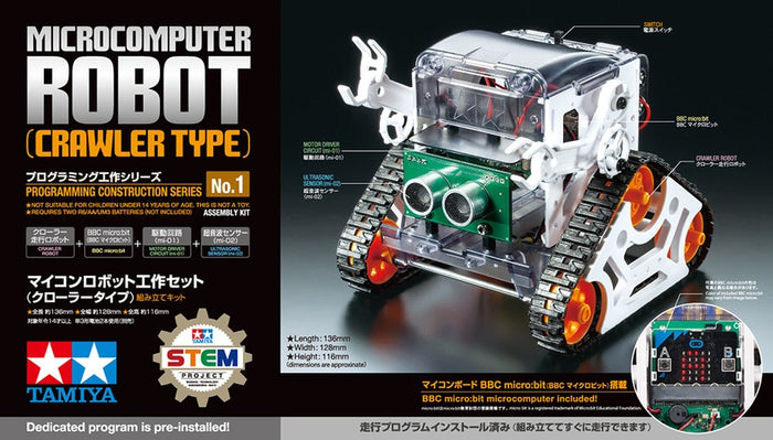 Tamiya - Microcomputer Crawler Type Robot