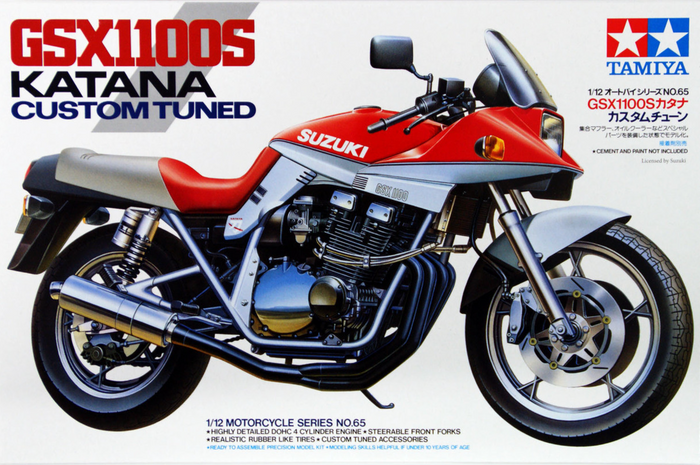 Tamiya - 1/12 Suzuki GSX1100S Katana 'Custom Tuned'