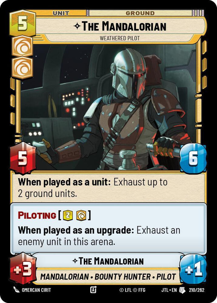 SWU - The Mandalorian - Weathered Pilot  (210/262)