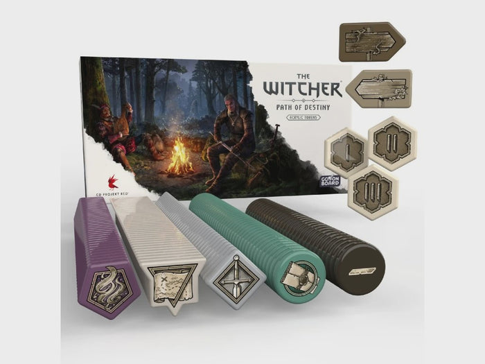 The Witcher: Path of Destiny - Acrylic Tokens