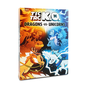 Tic Tac K.O.: Dragons vs Unicorns box