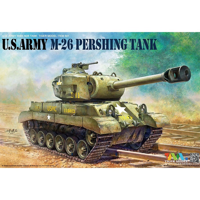 Tiger Model - Cute Tank U.S. Army M-26 Pershing Tank