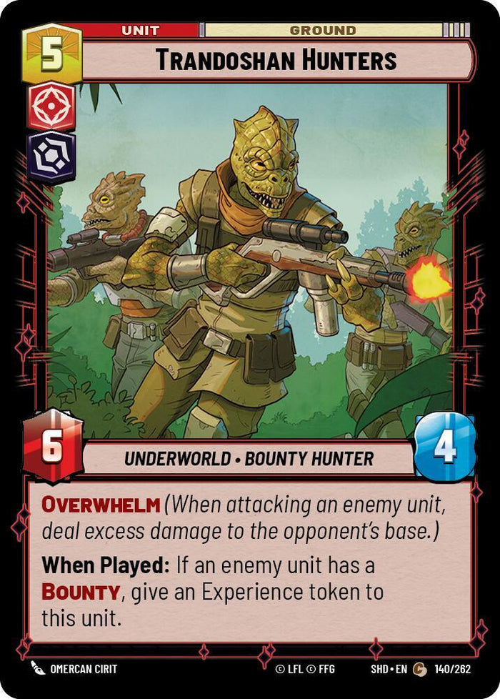 SWU - Trandoshan Hunters (140/262) (Foil)