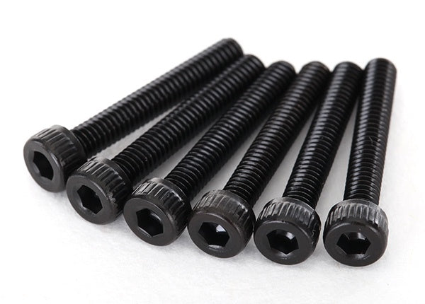 Traxxas - 2618 - Screws 2.5 x 16mm Cap-Head Machine (Hex Drive) (6) (TRX-4/6)