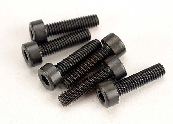 Traxxas - 3229 - Screws 2.5 x 10mm Cap-Head Machine (6) (Most Cars)