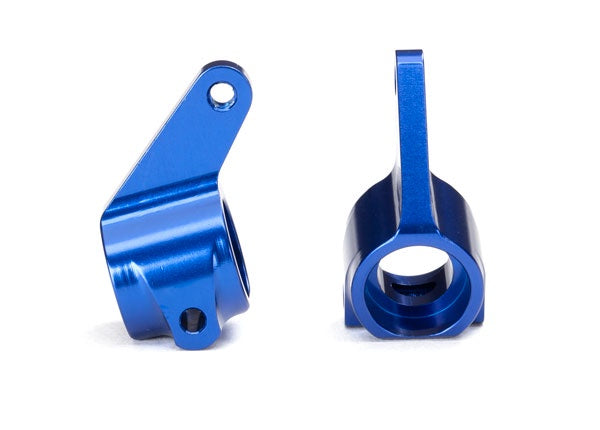 Traxxas - 3636A - Steering Blocks Aluminium Blue (RU/ST/BAN) (2)