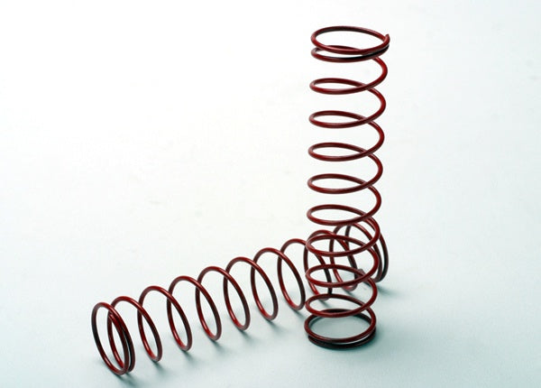 Traxxas - 4957 - Springs (Red) 2.5 Rate (2) (RU/SL)