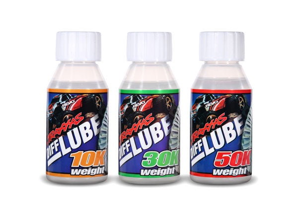 Traxxas - 5136X - Diff Oil Kit (1 each of 10K/30K/50K) (Most Cars)