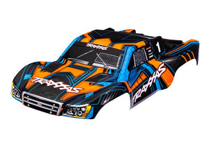 Traxxas - 6844-ORNG - Body for Slash (Orange/Blue) (SL4X4)