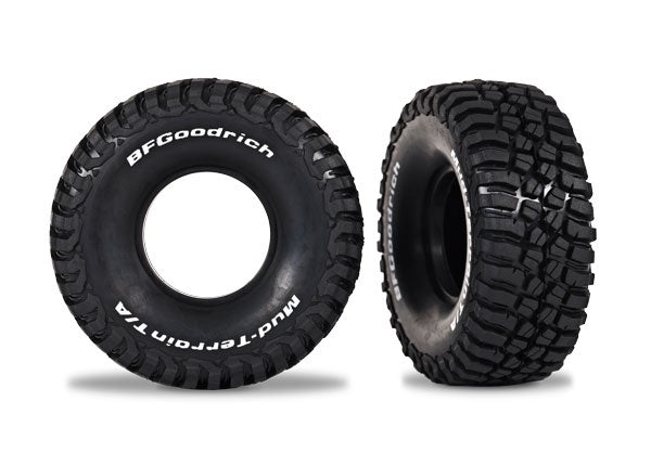 Traxxas - 9868 - Tires BF Goodrich Mud-Terrain 2.4x1.0" (2) (TRX-4M)