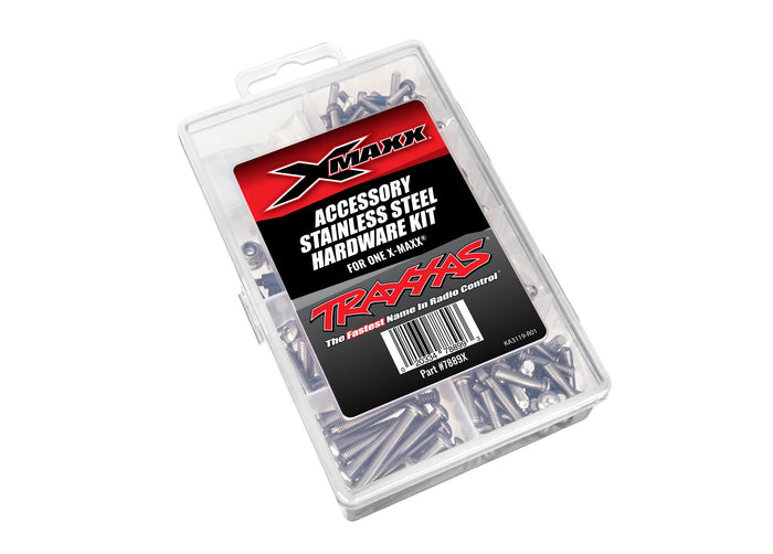 Traxxas -7889X - X-Maxx Stainless Hardware Kit
