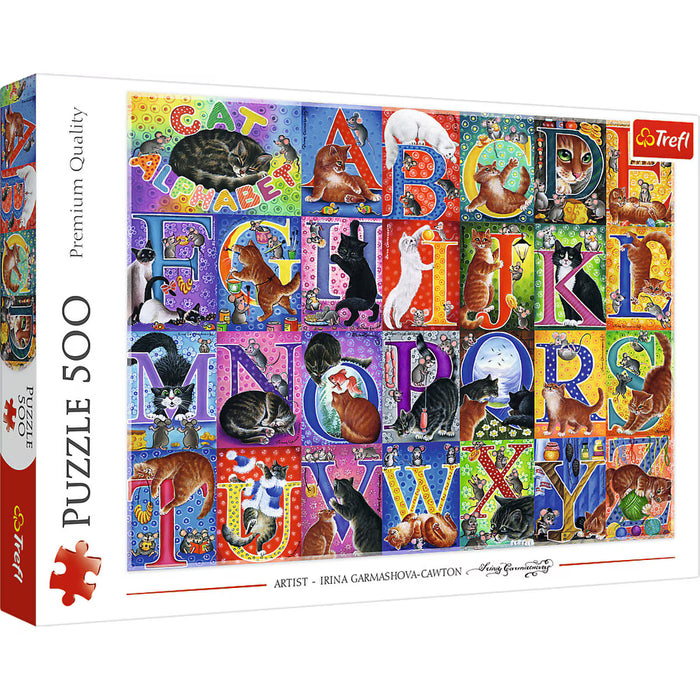 Trefl - Cat's Alphabet (500 pcs)