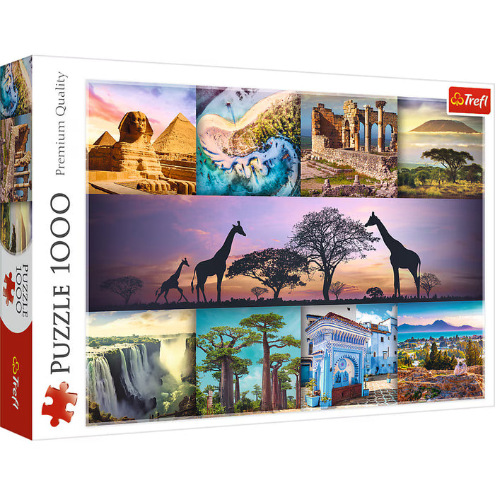 Trefl - Collage - Africa (1000pcs)