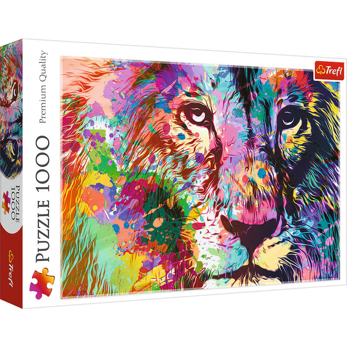 Trefl - Colorful Lion (1000 pcs)