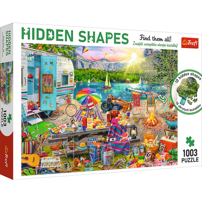 Trefl - Hidden Shapes - Motorhome Trip (1000 pcs)