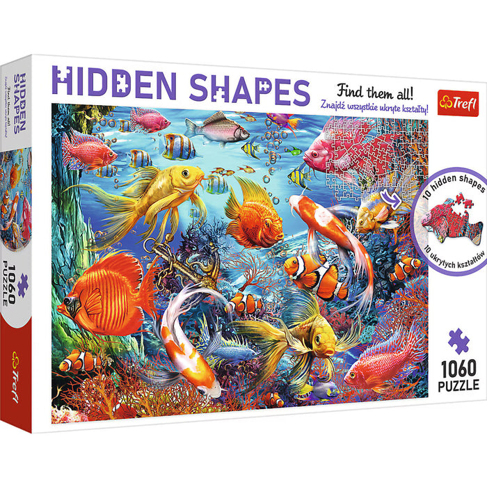 Trefl - Hidden Shapes - Underwater Life (1000 pcs)