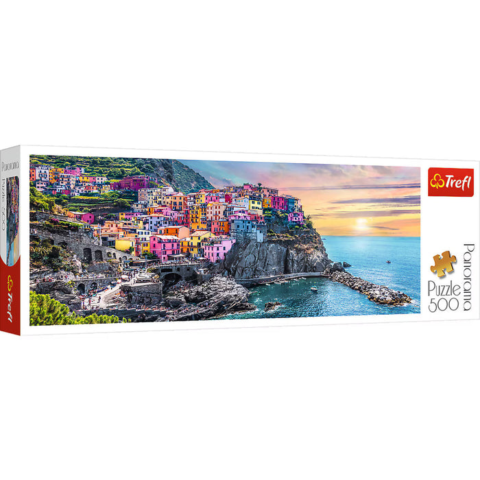 Trefl - Panorama - Manarola At Sunset Italy (500 pcs)