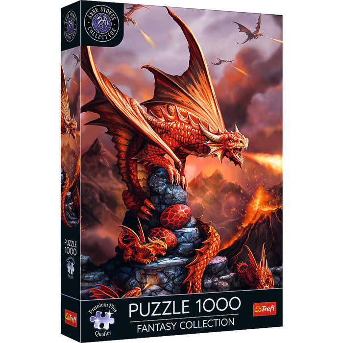 Trefl - Premium Plus - Fantasy: Fire Dragon (1000 pcs)