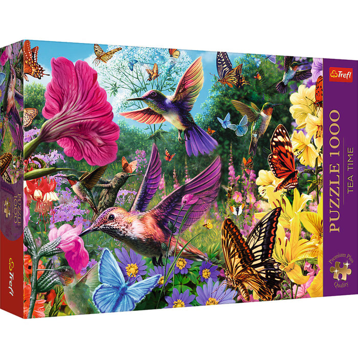 Trefl - Premium Plus - Tea Time: Hummingbird Garden (1000 pcs)