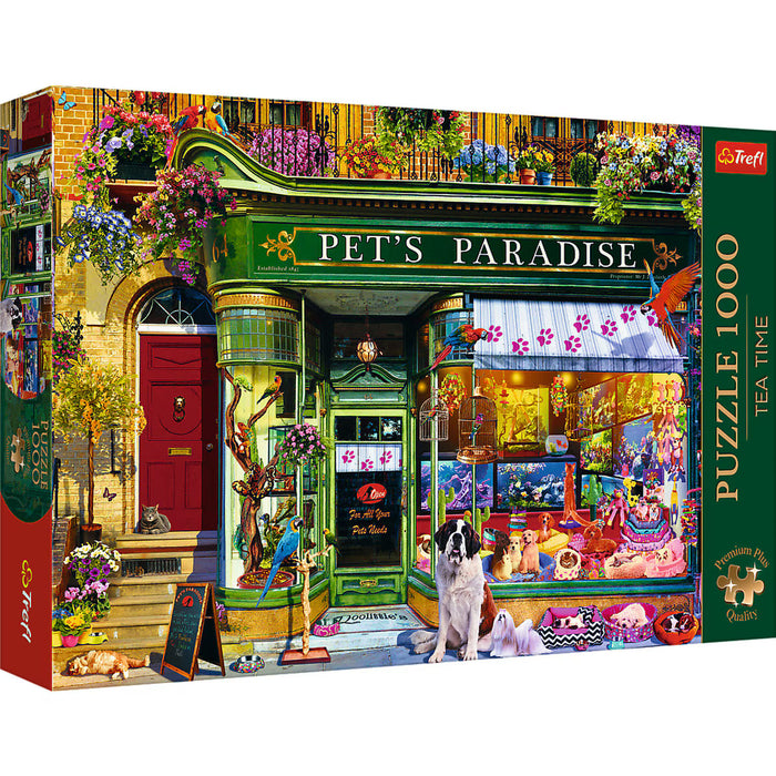 Trefl - Premium Plus - Tea Time: Pet'S Paradise (1000 pcs)