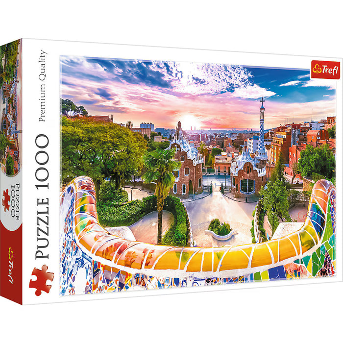 Trefl - Sunset Over Barcelona Spain (1000 pcs)